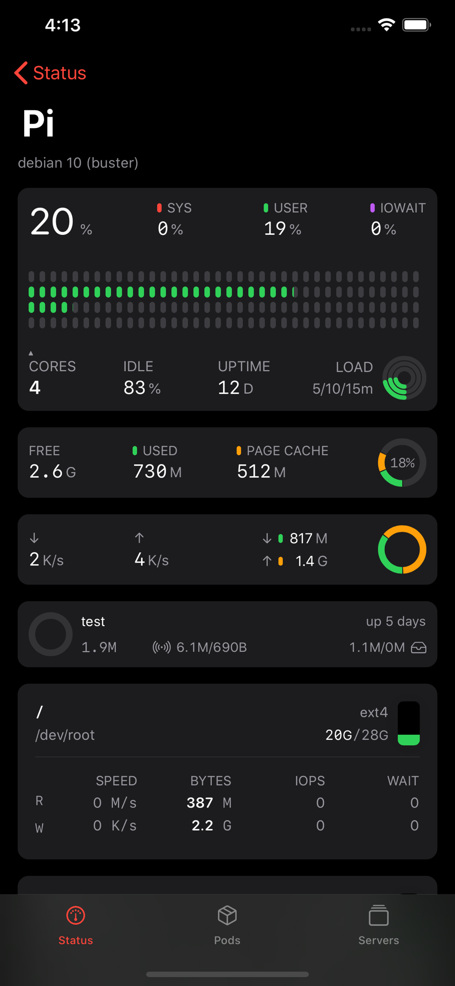 ServerCat screenshot 1